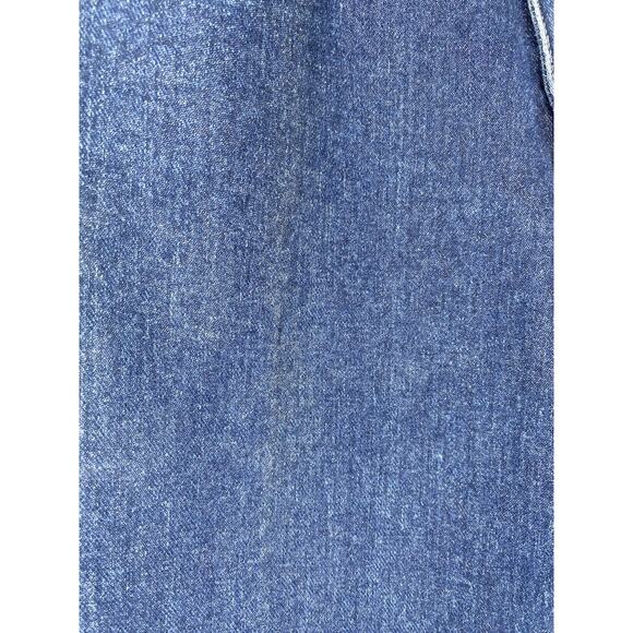 Vintage Guess Jeans Womens 28x34 Denim Straight Leg Triangle Patch 90s Retro - Picture 6 of 14